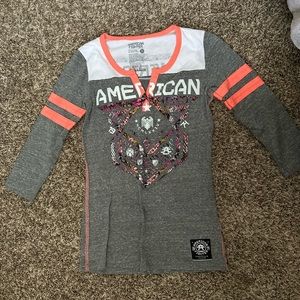 American Fighter 3/4 Sleeve